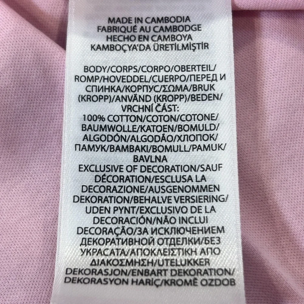 Polo Ralph Lauren Polo Shirt Mens M Pink Classic Fit Pique Cotton Logo Preppy